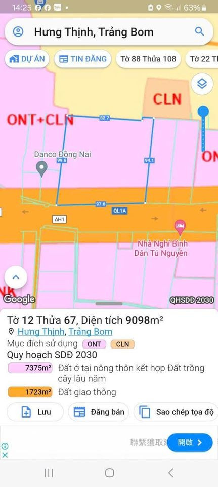 Bán kho bãi - nhà xưởng - khu công nghiệp huyện Trảng Bom tỉnh Đồng Nai giá 48.0 tỷ-0