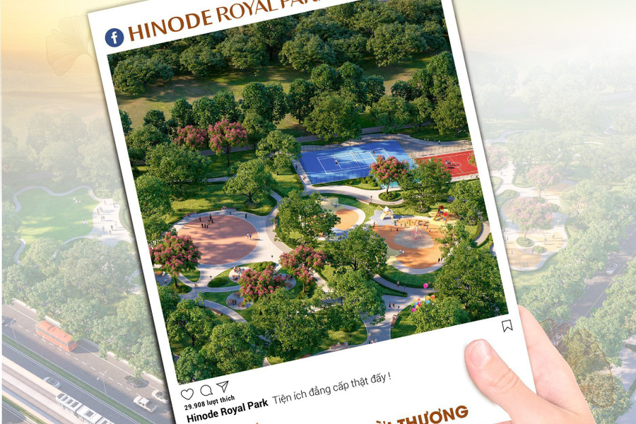 Bán lô đất 150m2 khu đô thị Kim Chung Di Trạch Hinode Royal Park-01