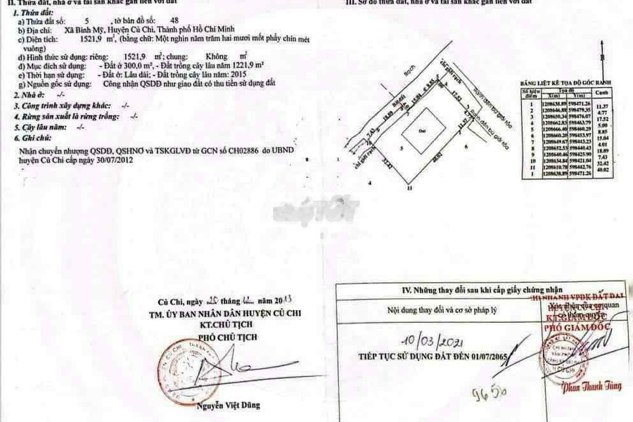 Nhà gồm 2 PN bán nhà giá bán công khai 13.5 tỷ diện tích rộng 1521m2 vị trí đẹp ở Bình Mỹ, Củ Chi-01