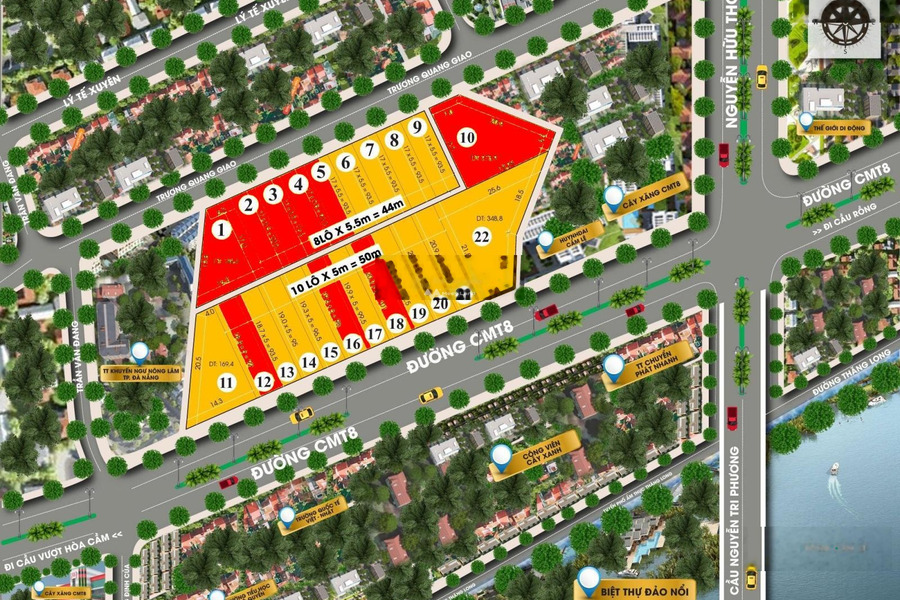 Diện tích như sau 92m2 bán đất giá bán thương mại chỉ 5 tỷ, hướng Đông - Nam-01