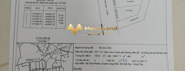 Bán đất 102 tỷ Xã Tam Phước, Huyện Long Điền có diện tích rộng 107 m2-02