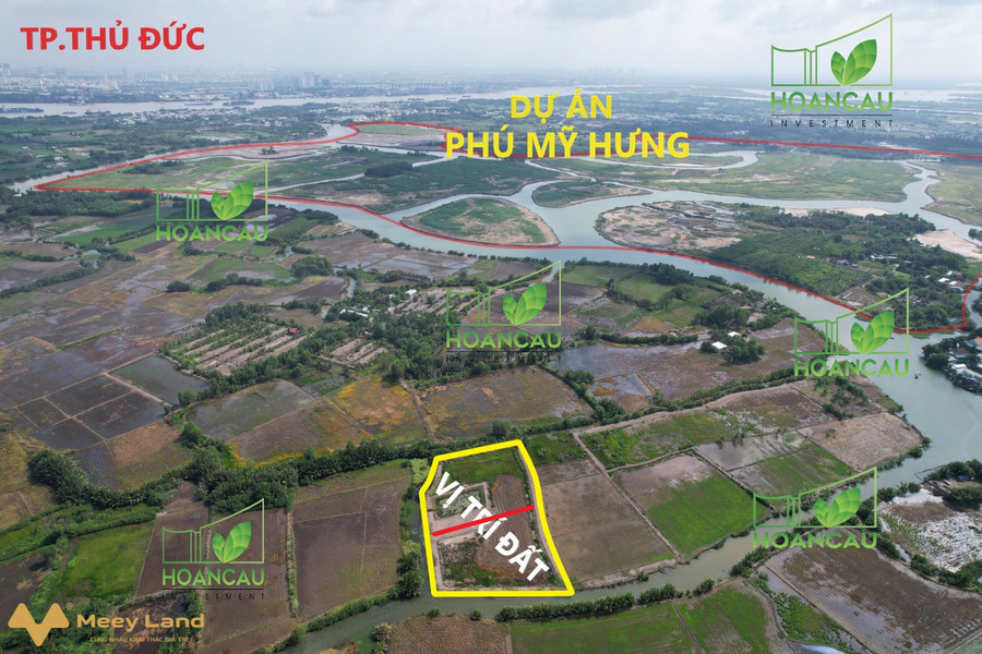 Đất mặt sông cấn đường vào dự án Phú Mỹ Hưng tại Nhơn Trạch-01