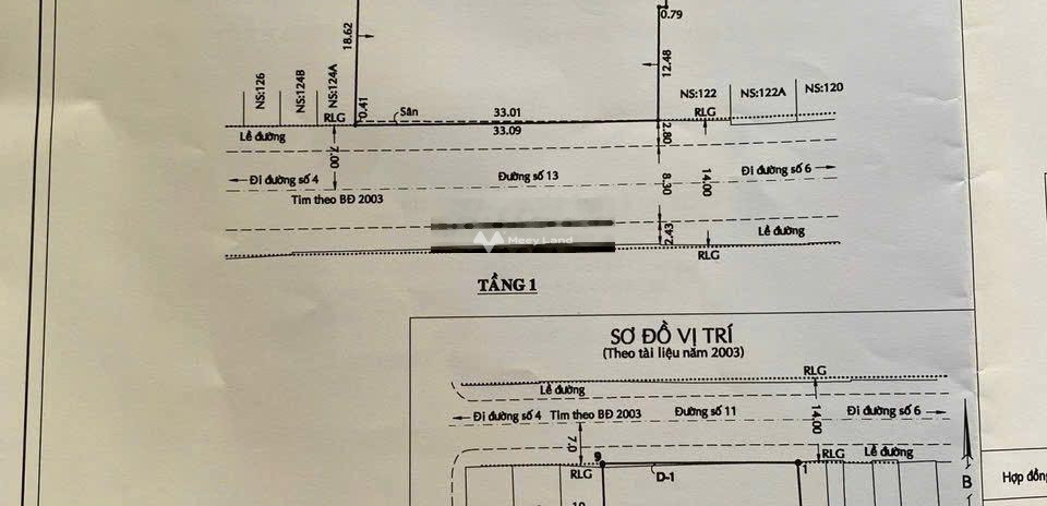 Bán đất 140 tỷ Tân Kiểng, Hồ Chí Minh diện tích tổng là 1170m2