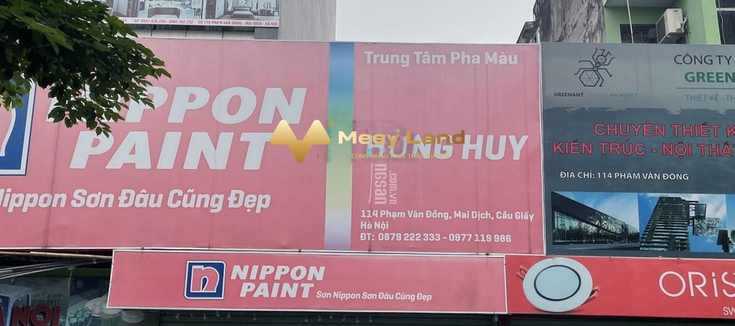 Cho thuê mặt bằng 154m2 đường Phạm Văn Đồng, quận Cầu Giấy, Hà Nội