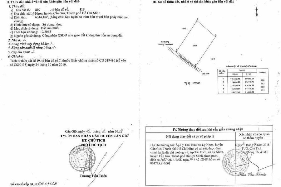 44.8 tỷ bán đất có một diện tích 56000m2 mặt tiền nằm ngay trên Cần Giờ, Hồ Chí Minh-01