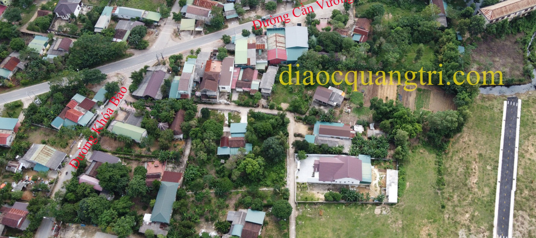 Mua bán nhà đất, bất động sản tại Quảng Trị, bán đất 2 mặt tiền trung tâm thị trấn Cam Lộ