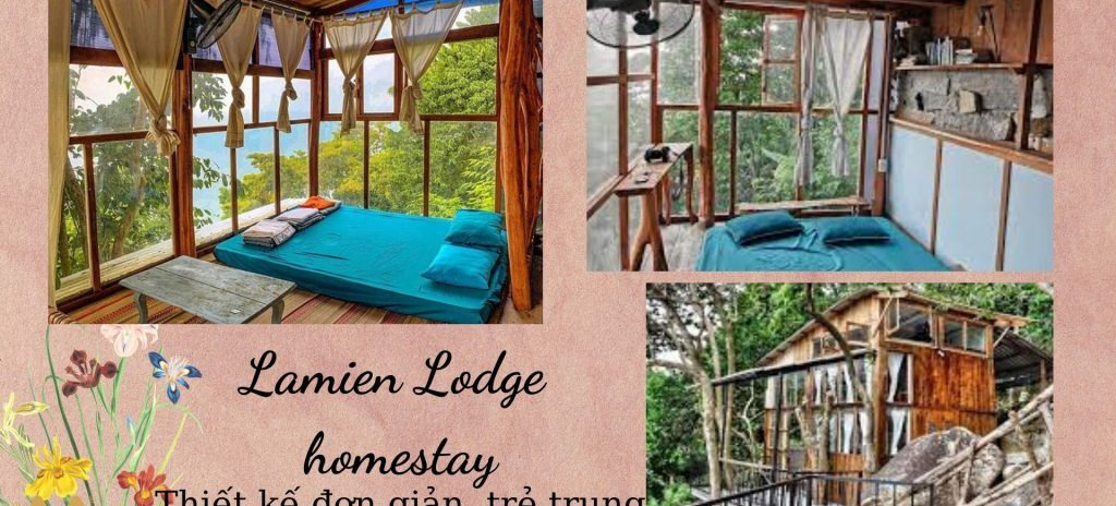 Lamien Lodge, homestay có vị trí và thiết kế đẹp
