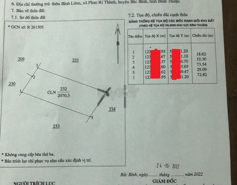 185k/m2 lô đất diện tích 2000m2 cách biển 1.5km. xe 7 chỗ vào tận nơi -01