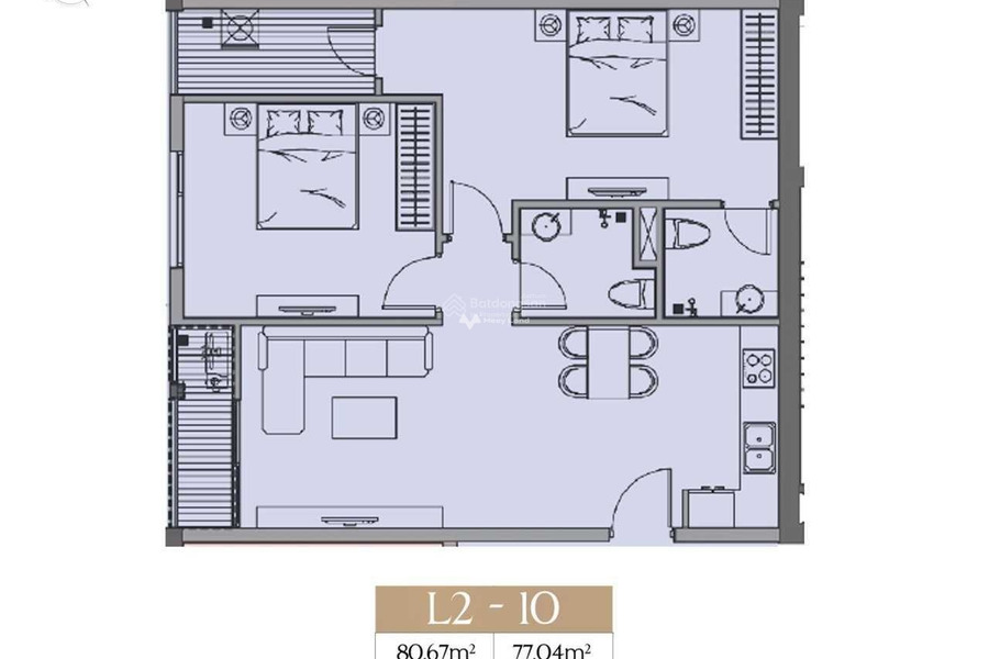 Khoảng 3.49 tỷ bán căn hộ diện tích cụ thể 77m2 tọa lạc ngay tại Sài Đồng, Hà Nội-01