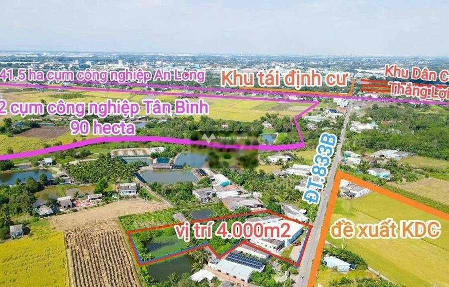 Khoảng từ 26 tỷ bán đất diện tích thực khoảng 4000m2 vị trí đặt gần Lạc Tấn, Long An-01