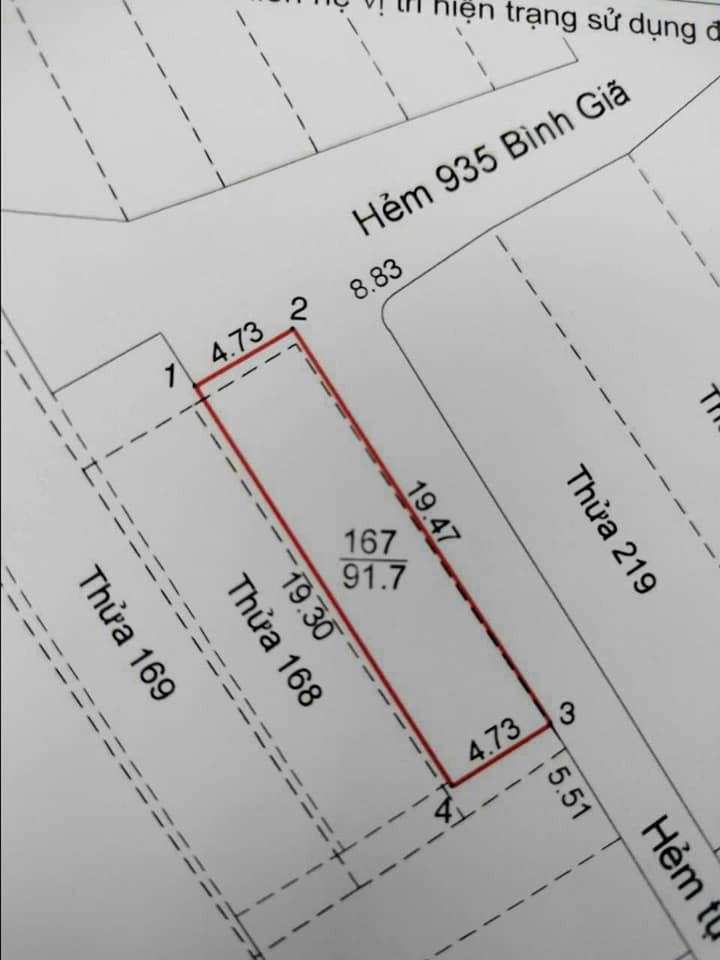 Bán đất thành phố Vũng Tàu tỉnh Bà Rịa - Vũng Tàu giá 3.75 tỷ-0