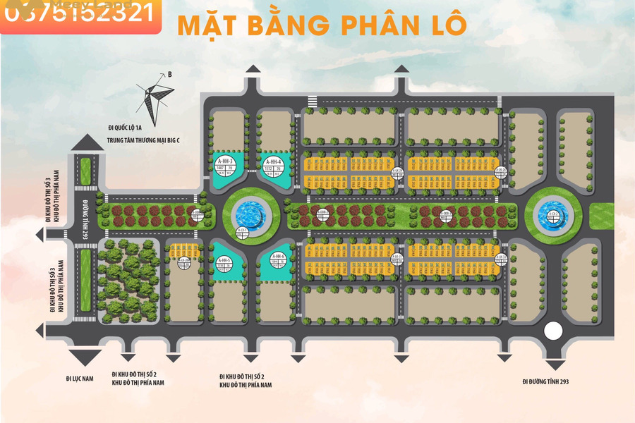 Suất đầu tư dự án phố đi bộ Big C Bắc Giang, Hp Intermix Bắc Giang-01