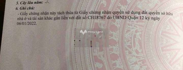 Giá bán cạnh tranh 5.8 tỷ bán đất diện tích khoảng là 72m2 vị trí nằm ngay ở Thạnh Lộc, Quận 12-02