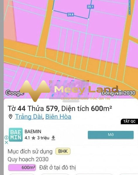Biên Hòa, Đồng Nai bán đất giá bán cực mềm từ 5.2 tỷ diện tích là 600m2-01