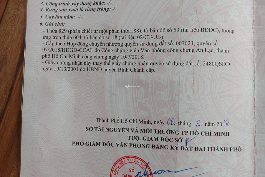 Bán đất 6 tỷ Tân Nhựt, Hồ Chí Minh tổng diện tích là 2000m2-01