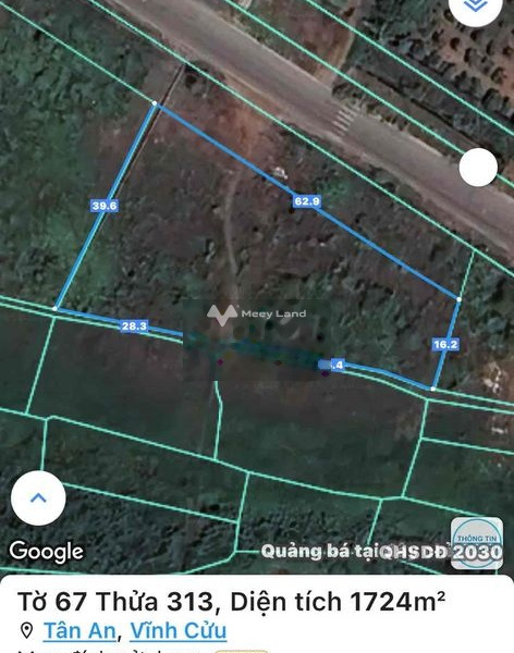 Cây Xoài, Vĩnh Cửu bán đất giá bán ngay chỉ 4.55 tỷ, hướng Đông diện tích thực 1500m2-01