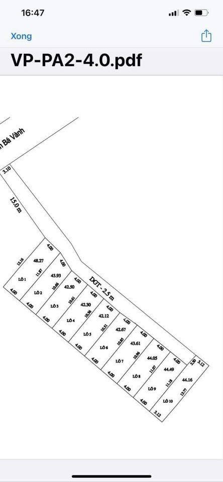 Bán đất thành phố Thái Bình tỉnh Thái Bình giá 1.3 tỷ-1