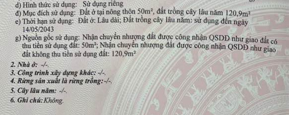 Bán đất huyện Phú Giáo, tỉnh Bình Dương, giá 370 triệu-02