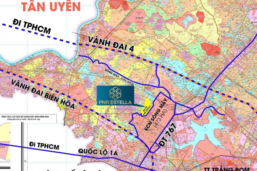 Tọa lạc ngay PNR Estella bán đất 1.5 tỷ Trảng Bom, Đồng Nai với tổng diện tích 100m2-01