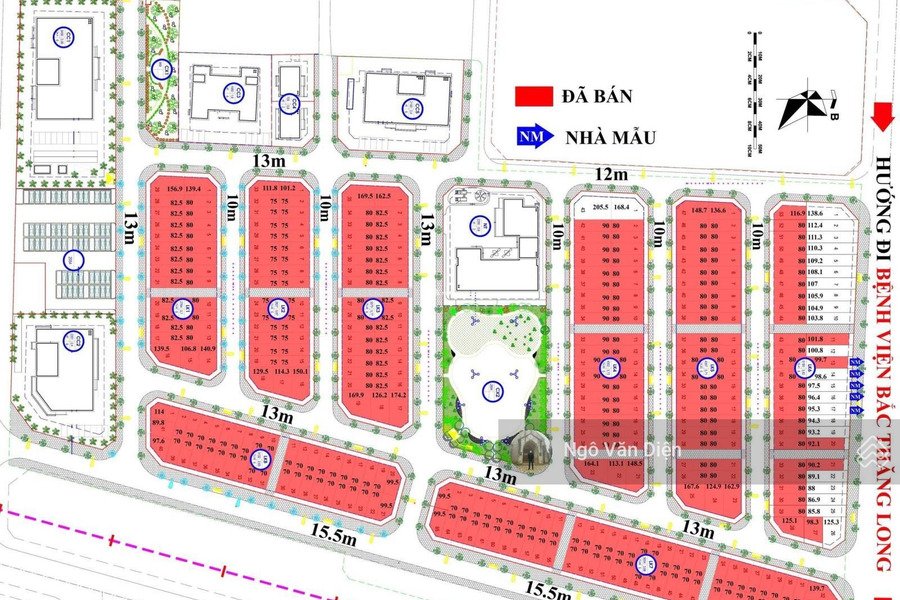 4.9 tỷ, bán liền kề với tổng diện tích 70m2 vị trí đẹp tọa lạc ngay ở Đông Anh, Hà Nội nói không với trung gian-01