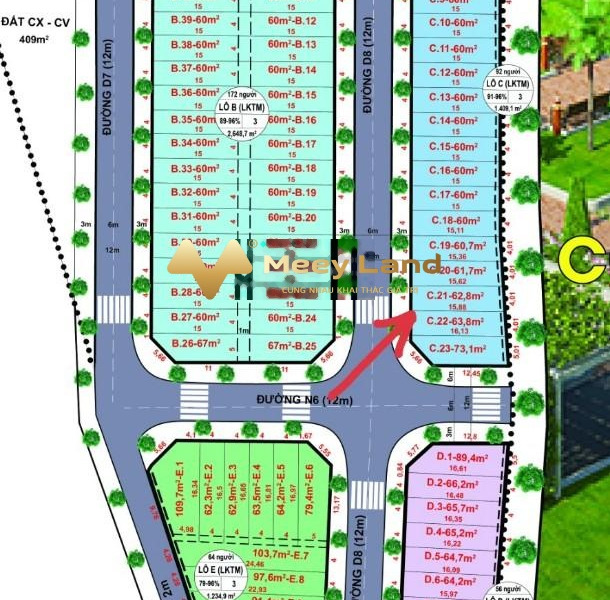 Tại Phú Hồng Thịnh 8 1.75 tỷ bán đất dt quy đổi 61 m2 vị trí mặt tiền tọa lạc ngay tại Đường ĐT 743, Thị Xã Thuận An-01