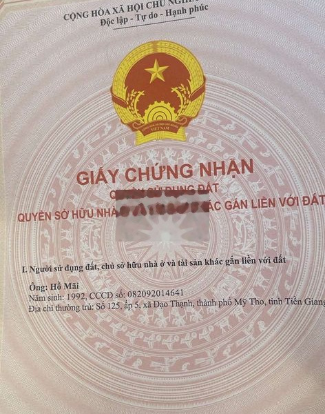 Đất bán Tiền Giang - Châu Thành -01