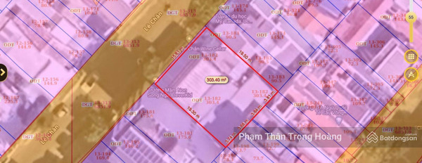 Bán đất trung tâm thành phố Nha Trang, Phường Phước Tân 303,4m2 (rộng 15,6m) giá 90trđ/m2 -02