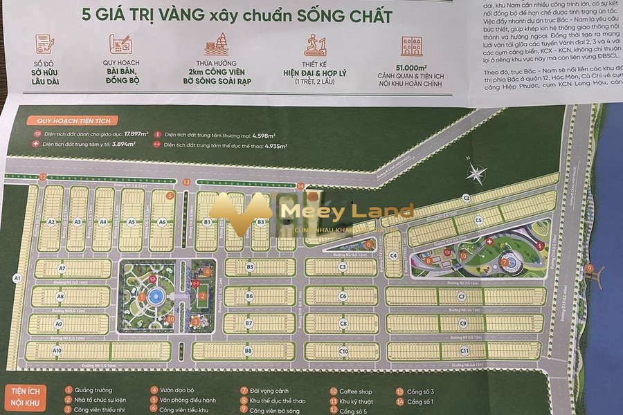 Giá cực ưu đãi 1.45 tỷ bán đất có dt 80 m2 vị trí mặt tiền tại Đường Nguyễn Văn Tạo, Huyện Cần Giuộc-01