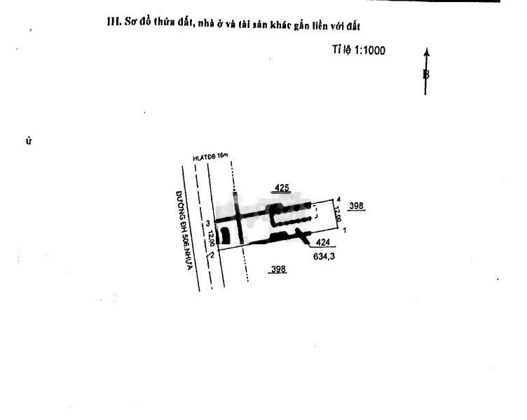 12m đất mặt tiền DH506, giảm giá từ 2,5 tỷ xuống còn 1,8 tỷ -01