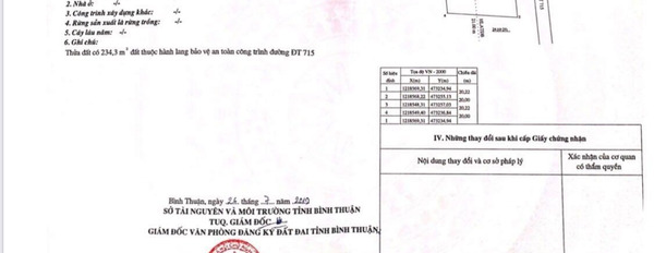 Đt 715, Bình Thuận 29 tỷ bán đất, hướng Tây có diện tích tiêu chuẩn 5800m2-02