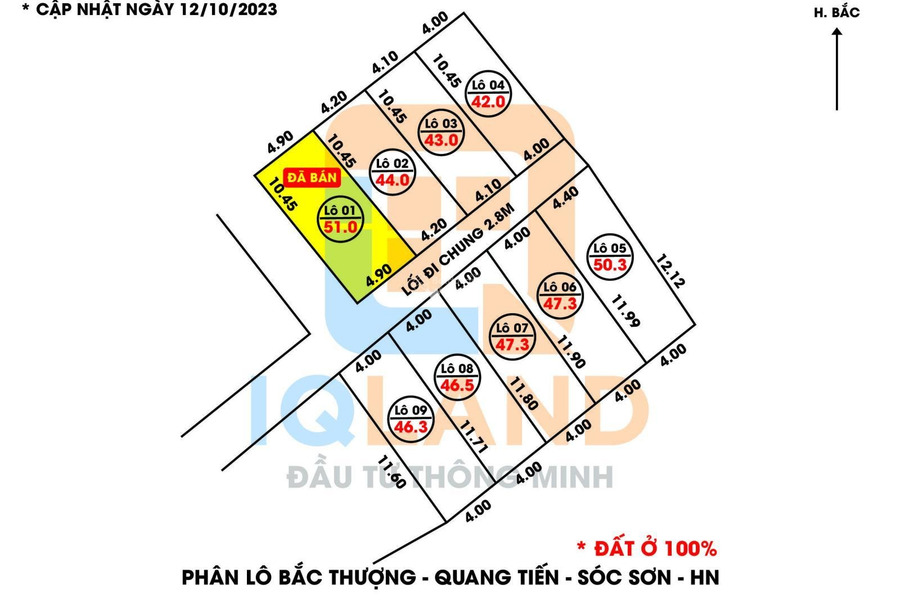 Gấp bán đất Bắc Thượng, Hà Nội giá cực rẻ 668 triệu có diện tích thực là 42m2-01