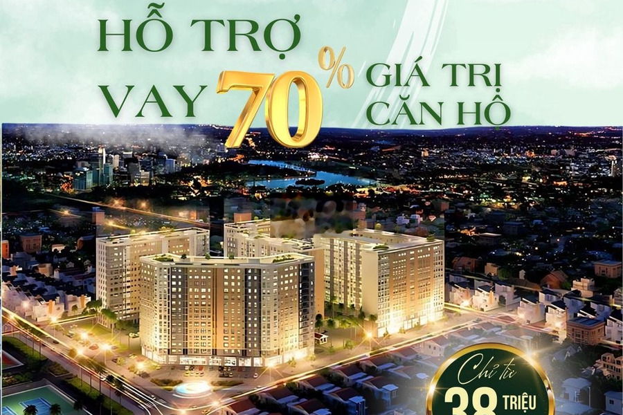 Giữ chỗ Block B2 Green Town Bình Tân, thanh toán chậm, NH cho vay 70% -01