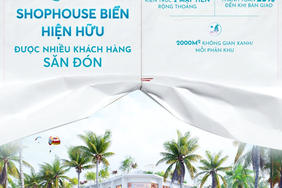 The Sound - Nhà phố thương mại biển 2 mặt tiền - chỉ từ 1,5 tỷ - Thanh Long Bay-01