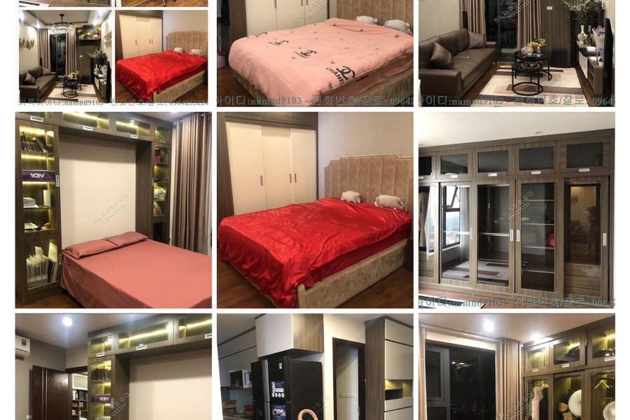 Cho thuê căn 2 ngủ, full nội thất, chung cư An Bình City-01