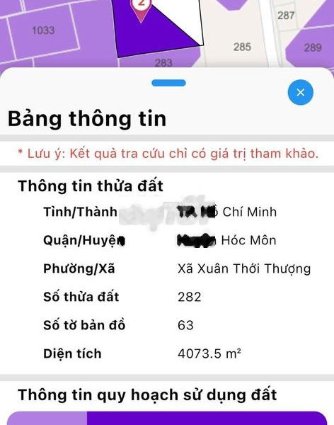 Xuân Thới Thượng 4, Hóc Môn bán đất giá bán hạt dẻ chỉ 7 tỷ diện tích trong khoảng 4000m2-01