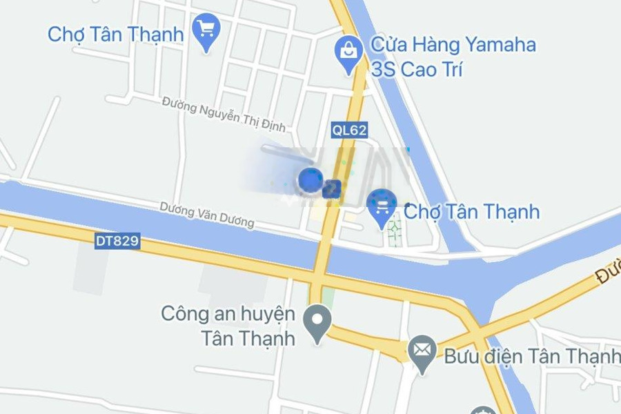 Bán đất 750 triệu Quốc Lộ 62, Tân Thạnh với diện tích khoảng 100m2-01