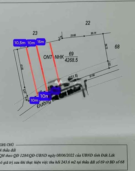 Vị trí nằm trên Cư Ni, Đắk Lắk bán đất giá chỉ từ chỉ 275 triệu diện tích khoảng 500m2-01