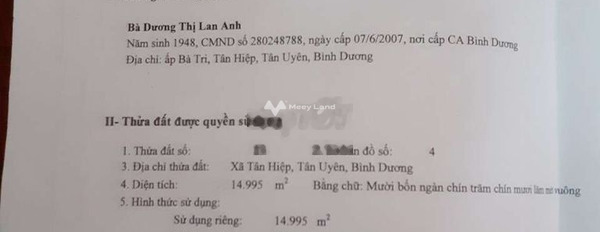 Vị trí thuận lợi ngay trên Tân Hiệp, Tân Uyên bán đất giá bán tốt từ 45 tỷ với diện tích là 14000m2-03