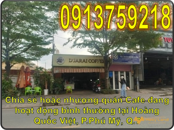 Chia sẻ hoặc nhượng quán cafe đang hoạt động bình thường tại Hoàng Quốc Việt, Phú Mỹ-01