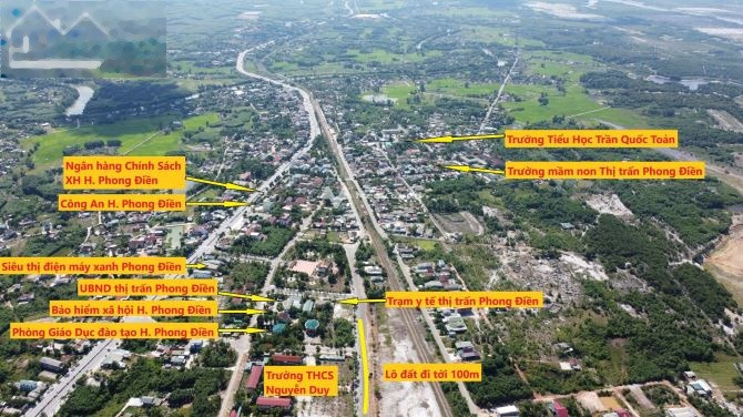 3.6 tỷ bán đất Diện tích đất 288m2 vị trí thuận lợi Phong Điền, Thừa Thiên Huế-01
