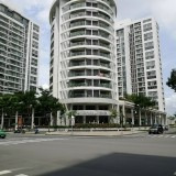 Hướng Đông Nam, bán căn hộ mặt tiền nằm ngay trên Nguyễn Đức Cảnh, Hồ Chí Minh, căn hộ tổng quan gồm có 3 PN, 2 WC khu vực dân cư-03