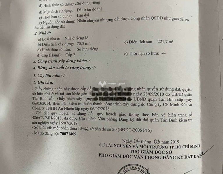 Nằm ở Huỳnh Văn Nghệ, Tân Bình, bán nhà, bán ngay với giá rẻ chỉ 6.2 tỷ diện tích khoảng 78m2, trong nhà nhìn chung gồm 3 PN cảm ơn đã xem tin-01