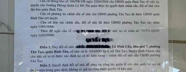 Nhà có 2 PN bán nhà bán ngay với giá sang tên chỉ 1.23 tỷ diện tích 21m2 vị trí nằm tại Lê Đình Cẩn, Tân Tạo-03