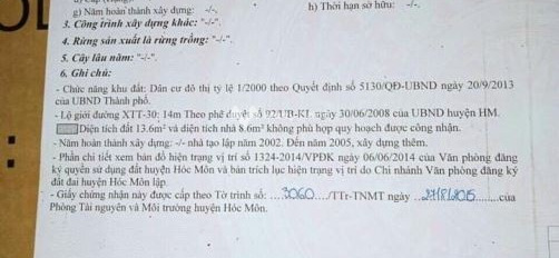 Quốc Lộ 22, Xuân Thới Thượng bán đất giá chính chủ 1.2 tỷ diện tích tầm trung 95m2-02