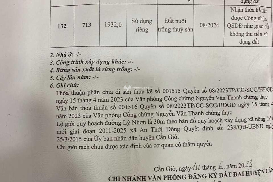 Bán đất ngay Lý Nhơn, Cần Giờ, giá bán 19,69 tỷ-01