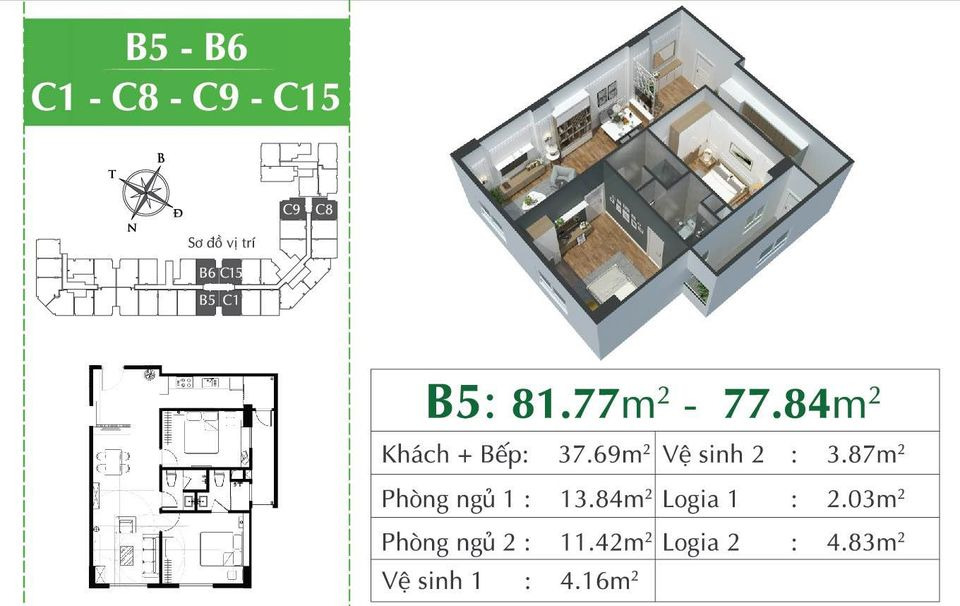 Bán căn hộ chung cư quận Long Biên thành phố Hà Nội giá 3.63 tỷ-8