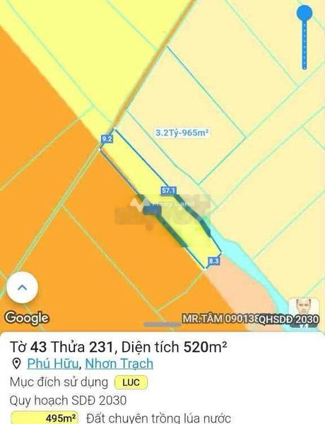 Bán đất 1.8 tỷ Nhơn Trạch, Đồng Nai với diện tích 520m2-01