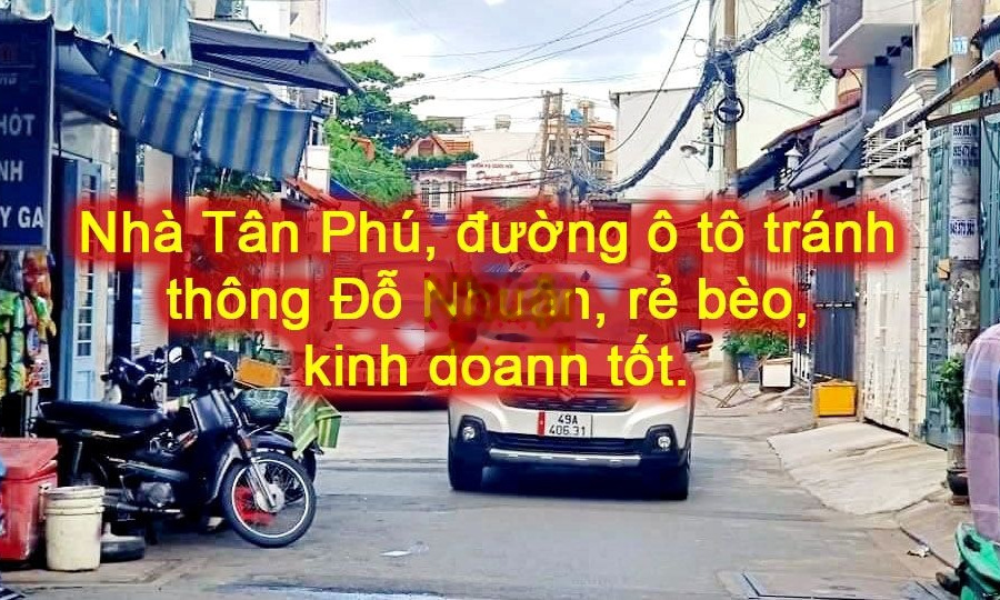 Cần tiền bán nhanh căn nhà mặt đường 8m Sơn Kỳ, Tân Phú, 4x10 -01