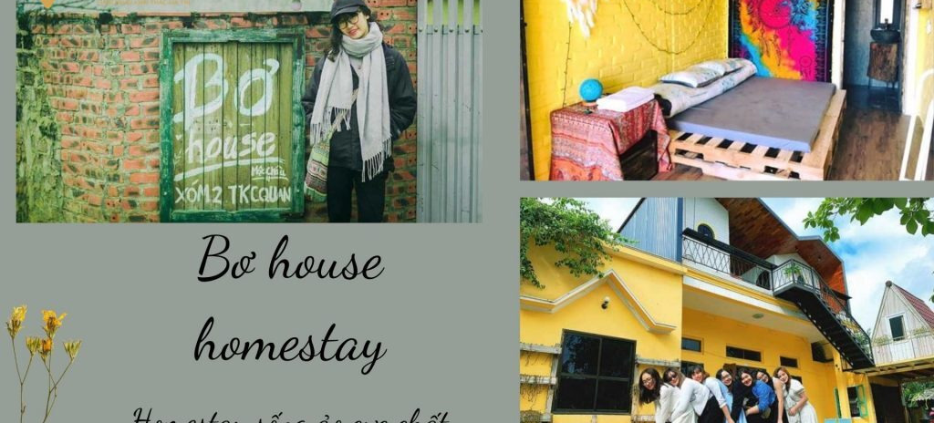 Cho thuê căn hộ Bơ House homestay Mộc Châu, phong cách cổ điển