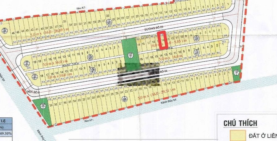 Bán nền thổ cư gần Việt Hải, King Group cách Chợ Long Thạnh 2km -01